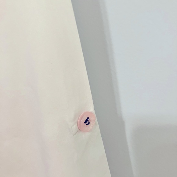 Jared Lang Collection LS button-down shirt pink navy paisley detailing XXL - Picture 5 of 15